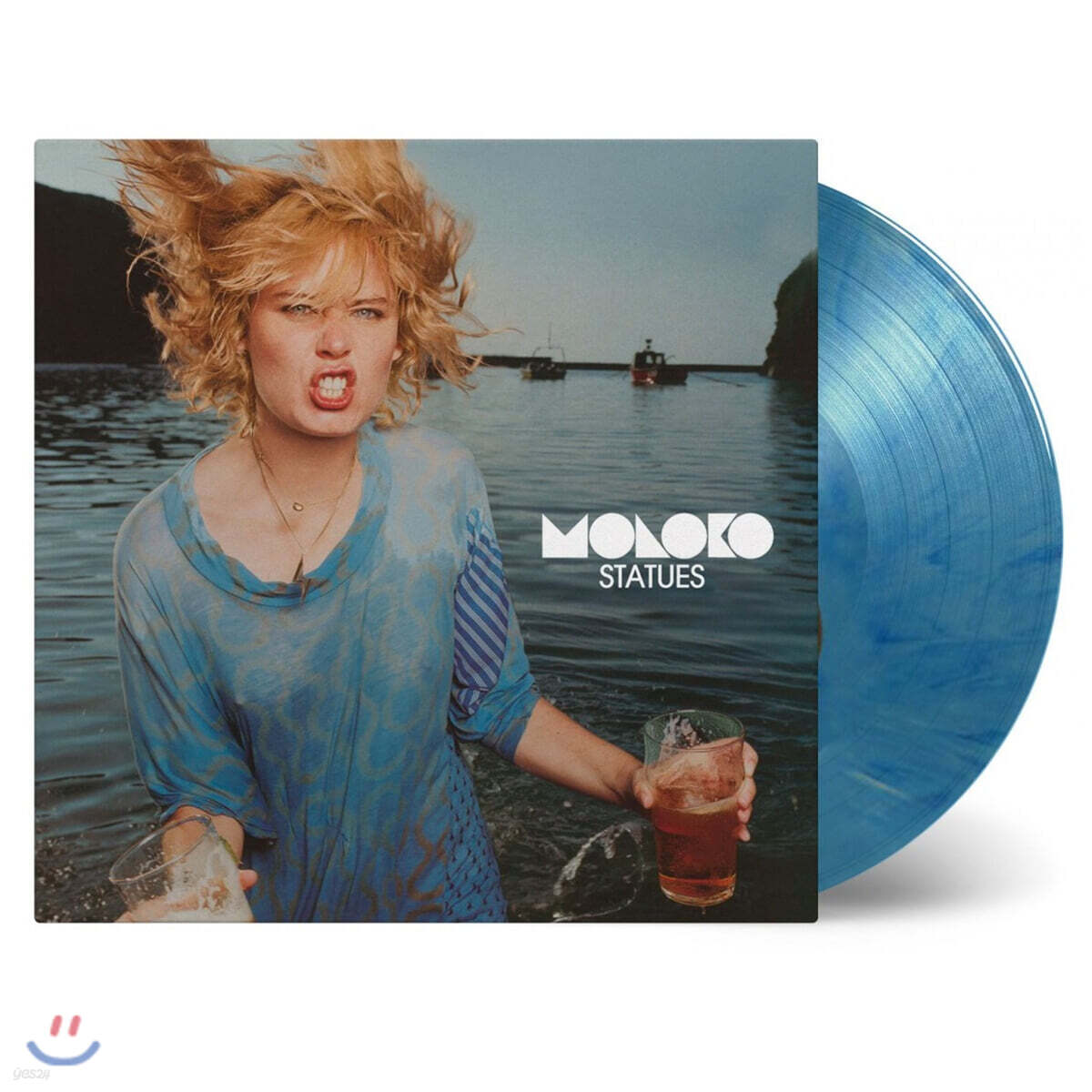 Moloko (몰로코) - Statues [블루 & 화이트 믹스 컬러 2LP]