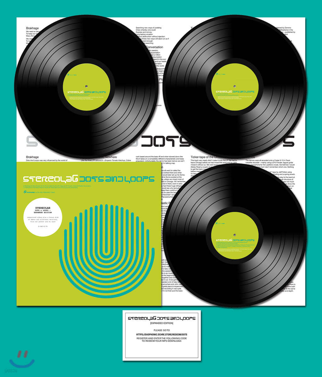 Stereolab (스테레오랩) - Dots And Loops [3LP]