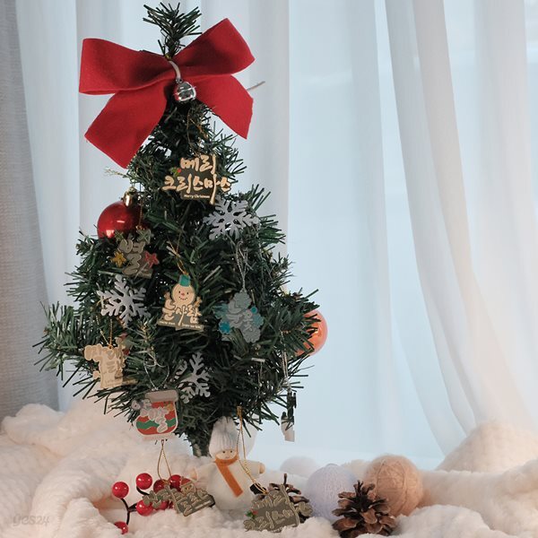 한글 우리말로 즐기는 크리스마스 트리장식 책갈피 9종세트