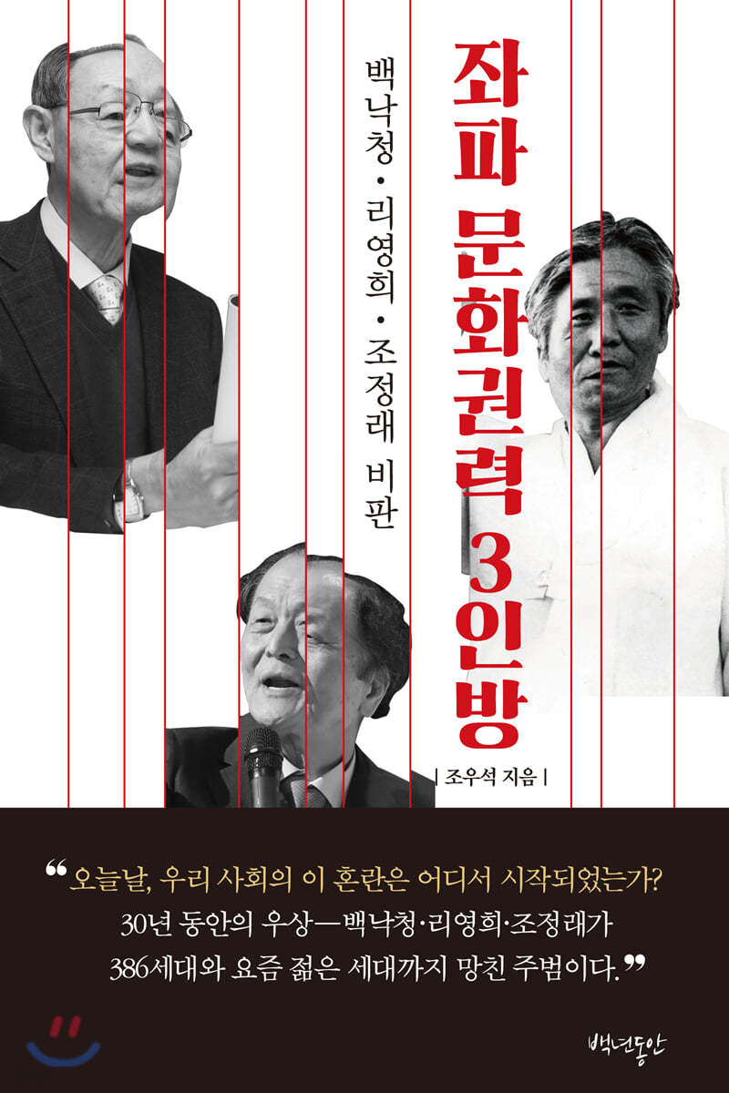 좌파 문화권력 3인방