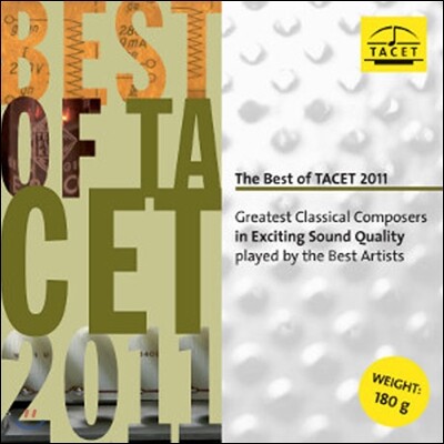 Various — The Best of TACET 2011 / 타쳇 베스트 2011 앨범 커버