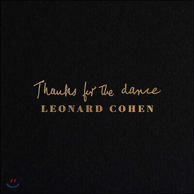 Leonard Cohen — 15집 Thanks For The Dance 앨범 커버