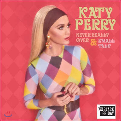 Katy Perry (케이티 페리) - Never Really Over & Small Talk [12인치 싱글 컬러 Vinyl]