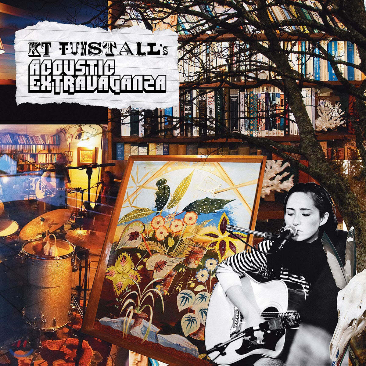 KT Tunstall (케이티 턴스털) - KT Tunstall&#39;s Acoustic Extravaganza [레드 &amp; 옐로우 투명 스플래터 컬러 LP]