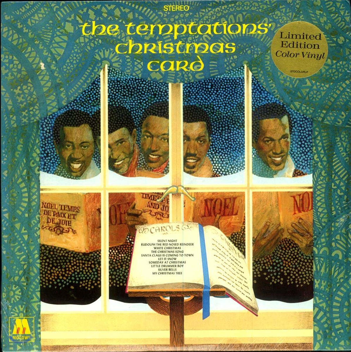 Temptations (템테이션스) - The Temptations' Christmas Card [화이트 컬러 LP]