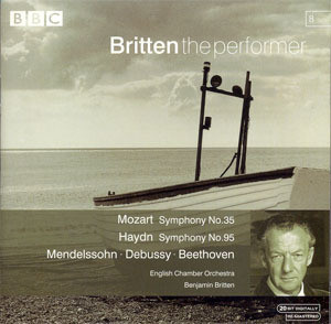 [미개봉] Benjamin Britten / 모차르트 : 교향곡 35번, 하이든 : 교향곡 95번 (Mozart : Symphony No.35 K.385, Haydn : Symphony No.95) (수입/미개봉/BBCB80082)