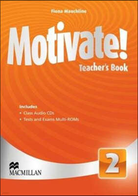 Motivate! Level 2 Teacher's Book + Class Audio + Test Pack