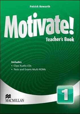 Motivate! Level 1 Teacher's Book + Class Audio + Test Pack