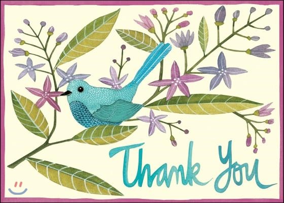 Avian Friends Parcel Thank You Notes