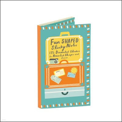 Travel Shaped Sticky Notes