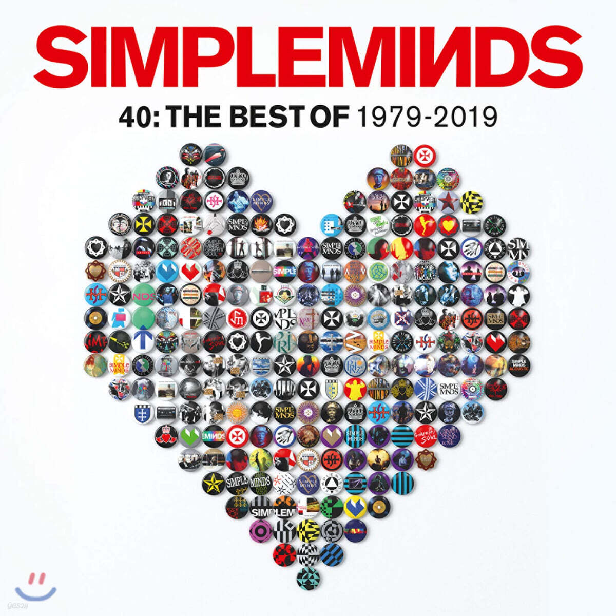 Simple Minds (심플 마인즈) - 40: The Best Of 1979 -2019 [실버 컬러 2LP]