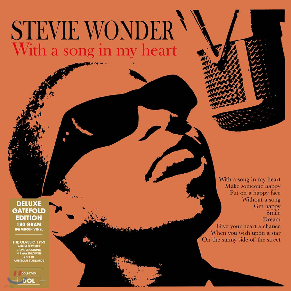 Stevie Wonder (스티비 원더) - With A Song In My Heart [LP]