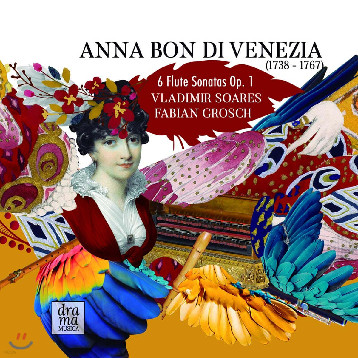 Vladimir Soares 안나 본 디 베네치아: 여섯 개의 플루트 소나타 (Anna Bon di Venezia: Flute Sonatas)
