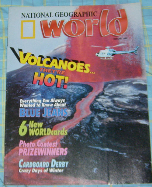 National Geographic world volcanoes...