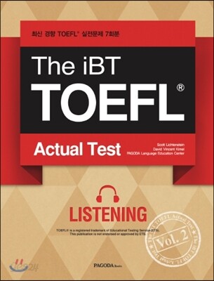 The iBT TOEFL Actual Test Vol. 2 Listening