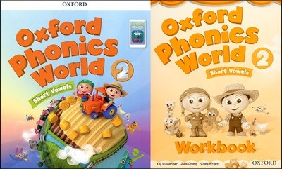 Oxford Phonics World 2 : Student Book + Workbook + 음원 다운로드