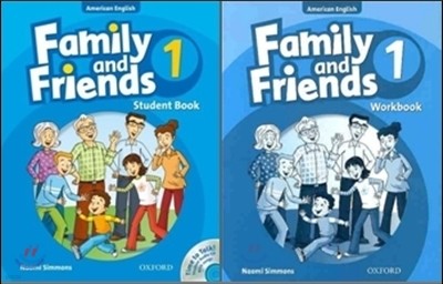 American Family and Friends 1 : Student Book + Workbook