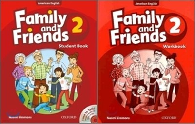 American Family and Friends 2 : Student Book + Workbook