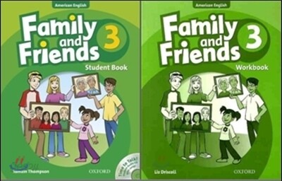 American Family and Friends 3 : Student Book + Workbook