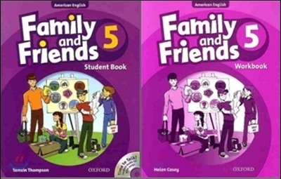 American Family and Friends 5 : Student Book + Workbook