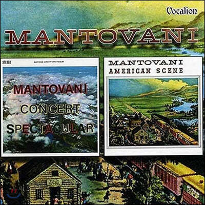 Mantovani (ٴ) - American Scene & Concert Spectacular