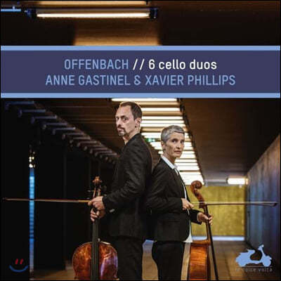 Xavier Phillips : 2 ÿθ   (Offenbach: 6 Cello Duos)