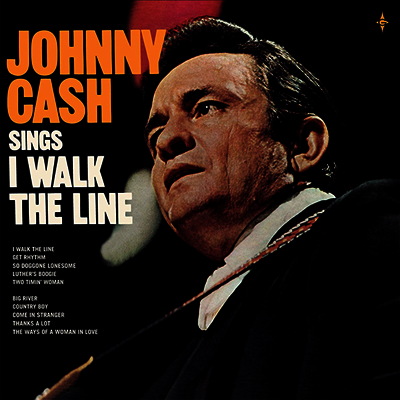 Johnny Cash — I Walk The Line 앨범 커버