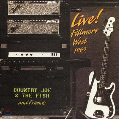 Country Joe & The Fish and Friends - Live! Fillmore West 1969 (50th Anniversary) [옐로우 컬러 2LP]