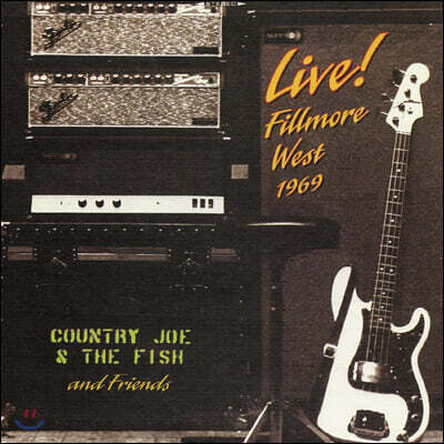 Country Joe & The Fish and Friends — Live! Fillmore West 1969 (50th Anniversary) 앨범 커버