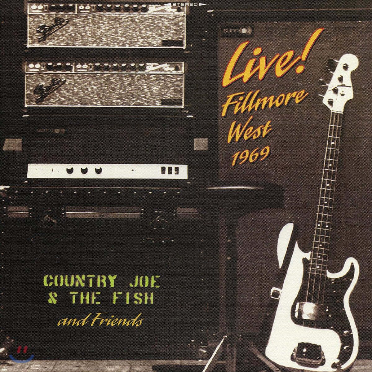 Country Joe &amp; The Fish and Friends - Live! Fillmore West 1969 (50th Anniversary) [옐로우 컬러 2LP]