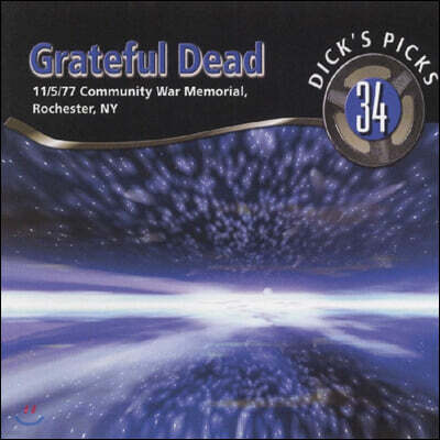 Grateful Dead — Dick's Picks Vol. 34-Community War Memorial, Rochester, NY 11/5/1977 앨범 커버