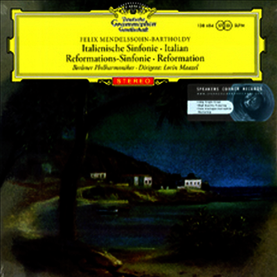 Lorin Maazel — 멘델스존: 교향곡 4 & 5번 (Mendelssohn : Symphonies No.4 & 5) - Lorin Maazel 앨범 커버