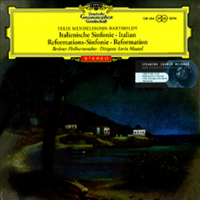 멘델스존: 교향곡 4 & 5번 (Mendelssohn : Symphonies No.4 & 5) (180G)(LP) - Lorin Maazel