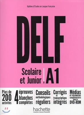 Delf Scolaire et Junior A1 (+DVD-Rom, Corriges)