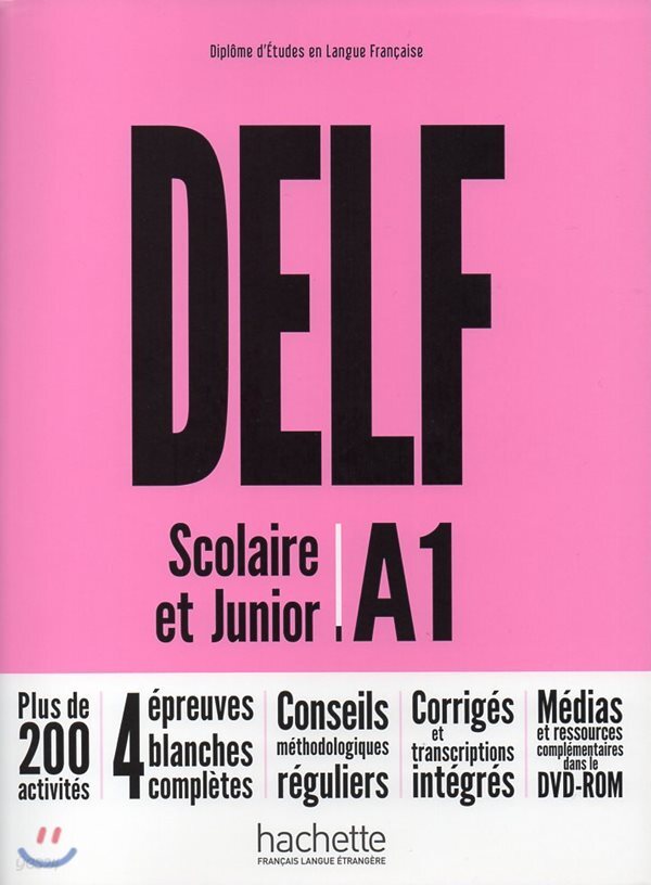 Delf Scolaire et Junior A1 (+DVD-Rom, Corriges)