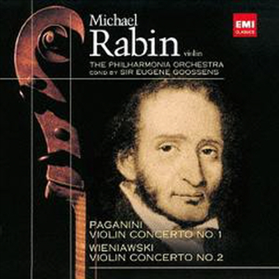 İϴ: ̿ø ְ 1, 񿡴ϾŰ: ̿ø ְ 1, 2 (Paganini: Violin Concerto No.1, Wieniawski: Violin Concerto No.1 & 2) (Remastered)(Ϻ)(CD) - Michael Rabin