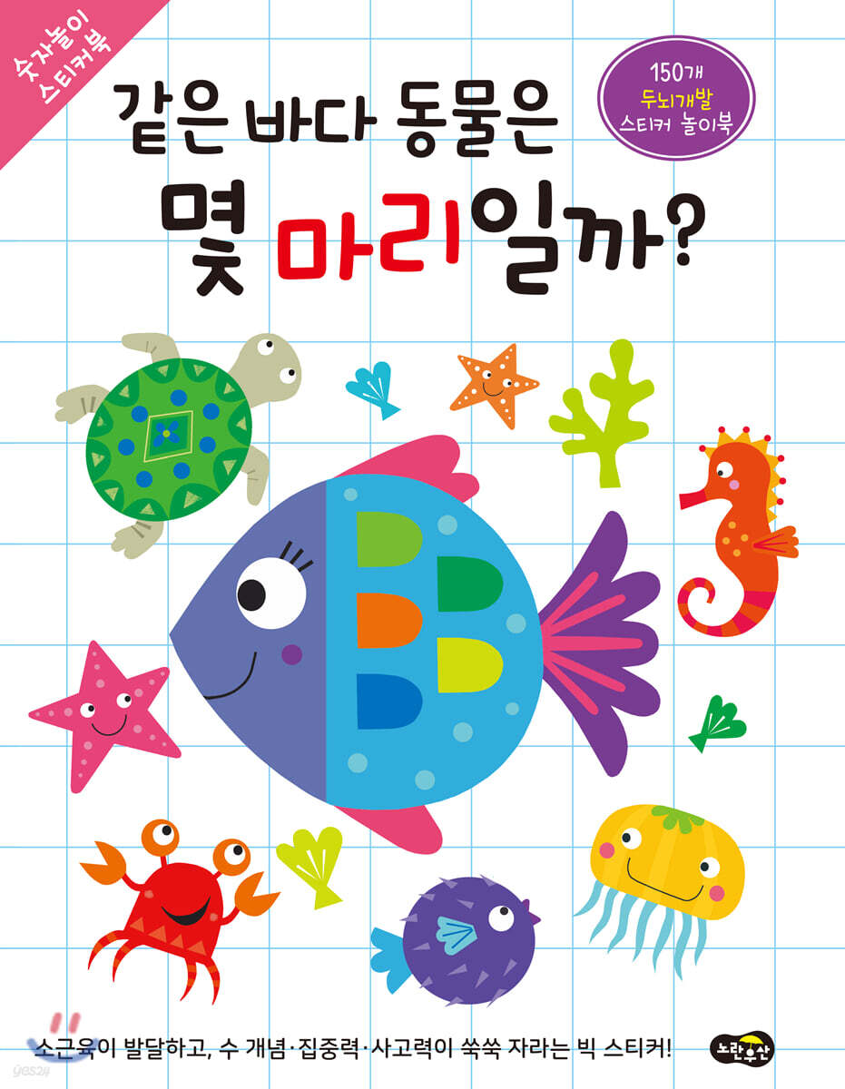 같은 바다 동물은 몇 마리일까?