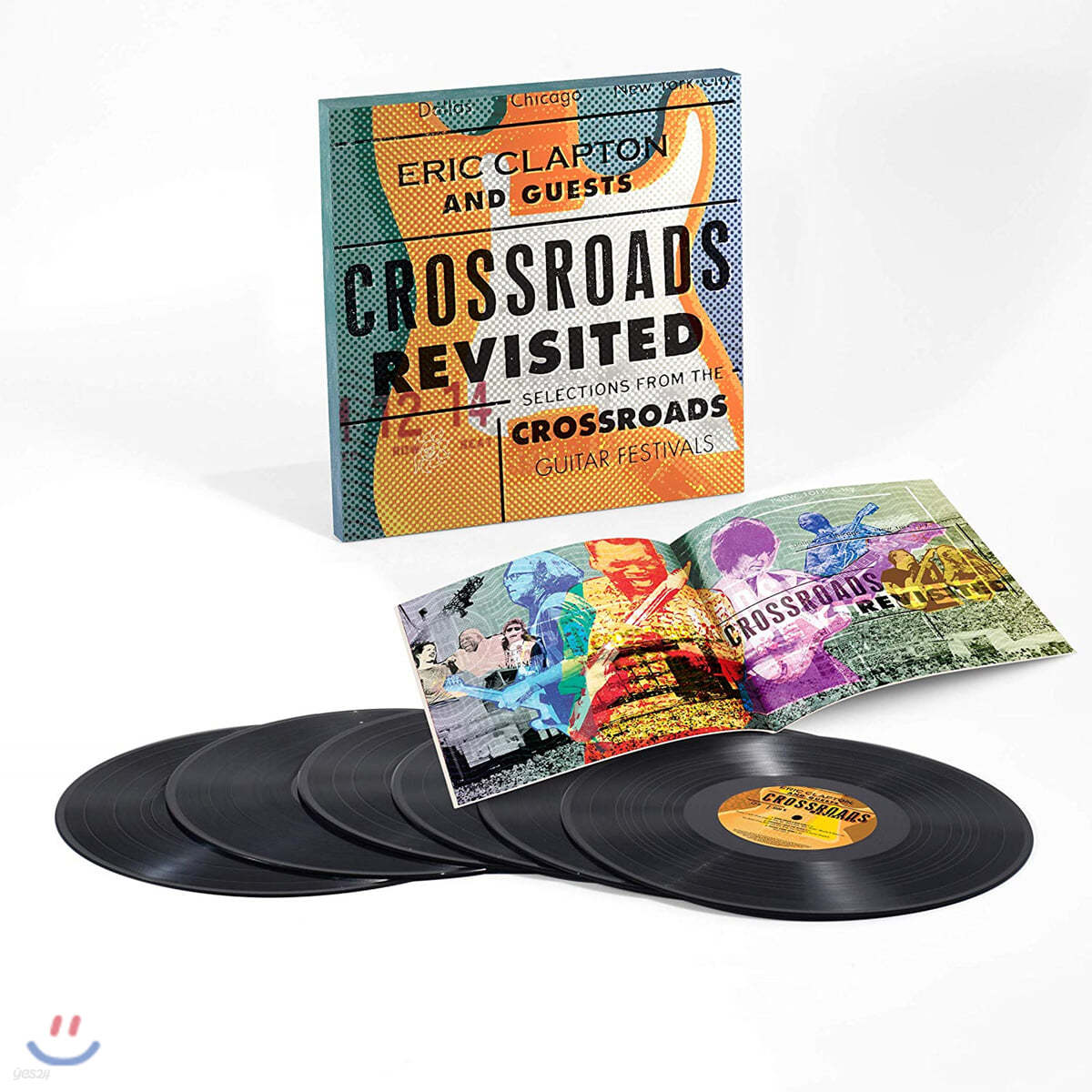 크로스로드 페스티벌 공연실황 Crossroads Revisited: Selections From The Guitar Festivals [6LP 박스 세트]