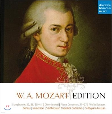 Collegium Aureum / Jorg Demus Ʈ  (Mozart Edition 10CD)