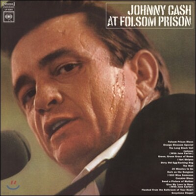 Johnny Cash — Johnny Cash At Folsom Prison 앨범 커버