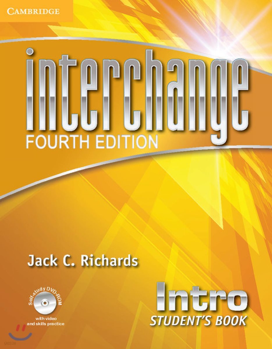 [4판] Interchange Intro : Student&#39;s Book with Self-study DVD-ROM 