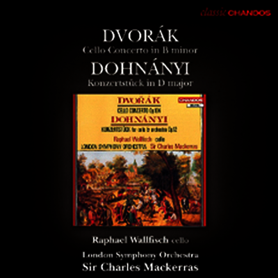 드보르작: 첼로 협주곡 Op.104 & 도흐나니: 첼로 협주곡 Op.12 (Dvorak: Concerto, Op.104 & Dohnanyi: Konzertstuck, Op.12)(CD) - Raphael Wallfisch
