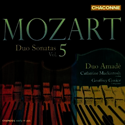 모차르트: 이중주 소나타 KV454 & 547 (Mozart: Duo Sonatas KV 454 & KV547)(CD) - Duo Amade