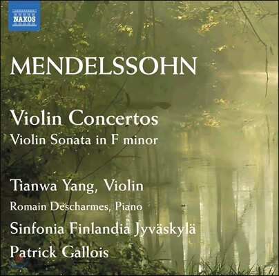 Patrick Gallois 멘델스존: 바이올린 협주곡, 바이올린 소나타 (Mendelssohn: Violin Concertos Op.64 MWV O 14, MWV O 3, Violin Sonata Op.3 MWV O 12)