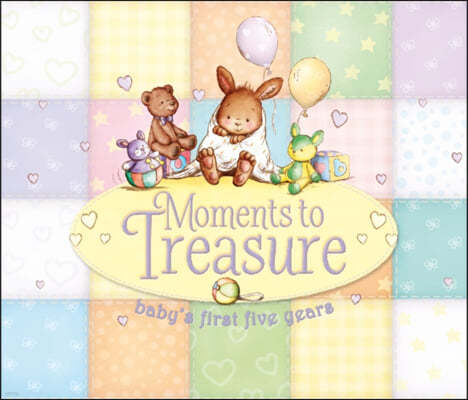 Moments to Treasure: Baby Album and Record Book (Keepsake Edition)