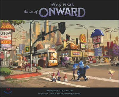 The Art of Onward 디즈니 온워드 공식 컨셉 아트북
