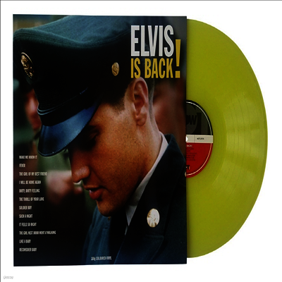 Elvis Presley — Elvis Is Back! 앨범 커버