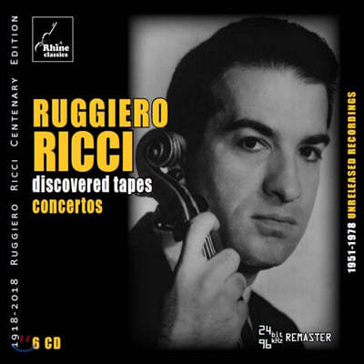 ġ ̰ : ̿ø ְ (Ruggiero Ricci - Discovered Tapes: Concerto)