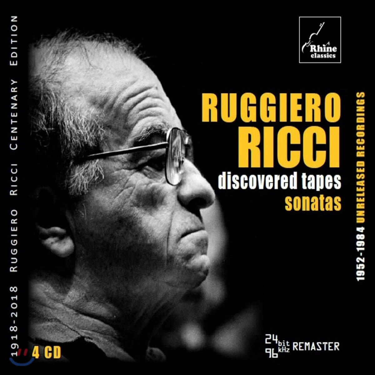 루지에로 리치 미공개 녹음: 바이올린 소나타 모음집 (Ruggiero Ricci - Discovered Tapes: Sonatas)