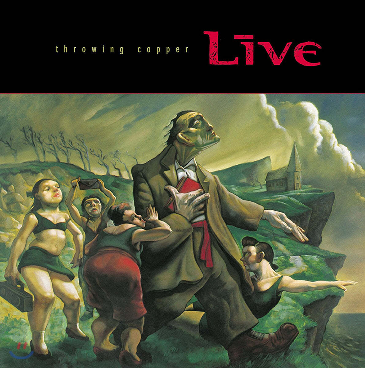 Live (라이브) - 3집 Throwing Copper (25th Anniversary) [레드 &amp; 그린 컬러 2LP]